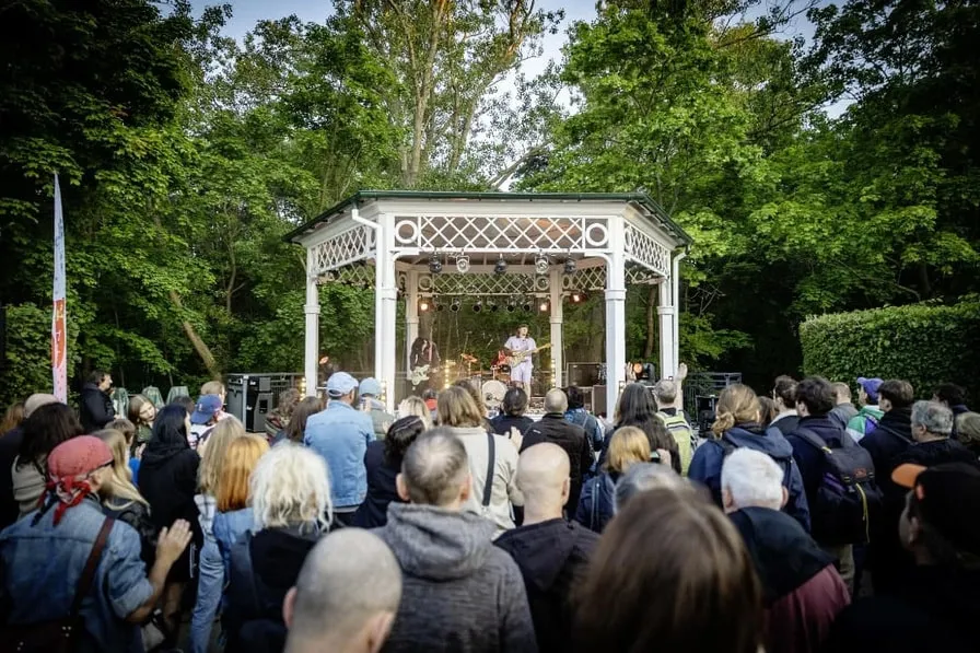 Photo of the band Fish Basket playing a concert, ©Muzyczne Oko / Kamil Milewski